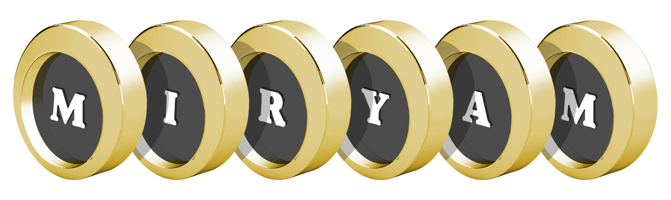 Miryam gold logo