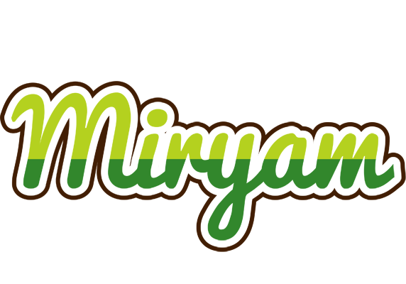 Miryam golfing logo