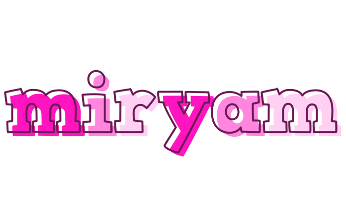 Miryam hello logo
