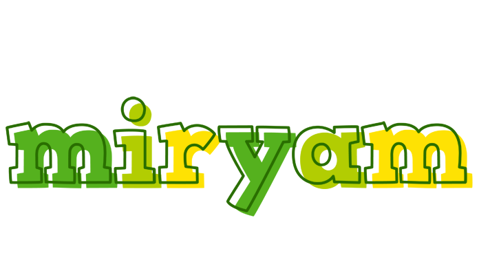 Miryam juice logo