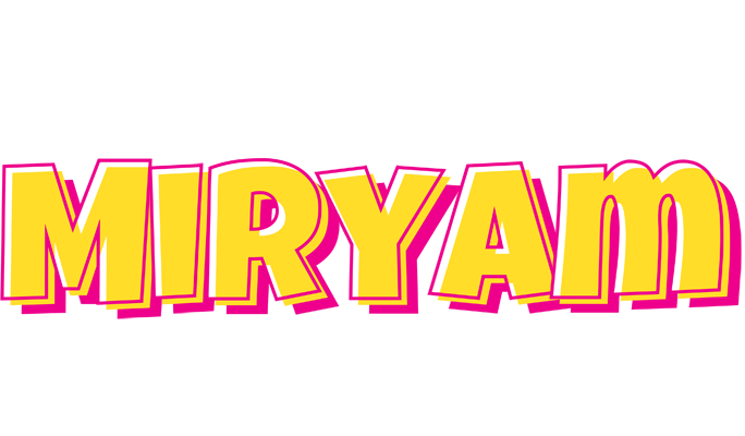 Miryam kaboom logo