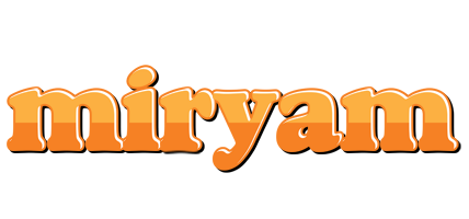 Miryam orange logo