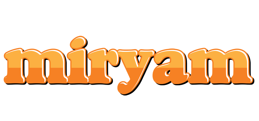 Miryam orange logo