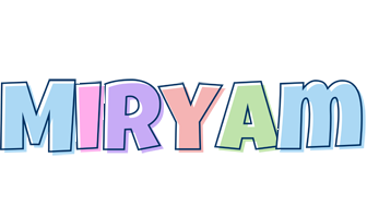 Miryam pastel logo