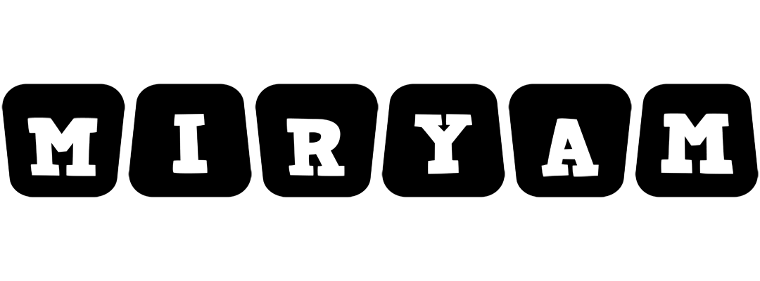 Miryam racing logo