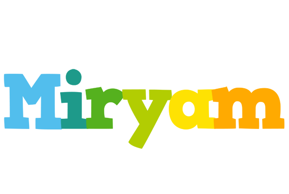 Miryam rainbows logo