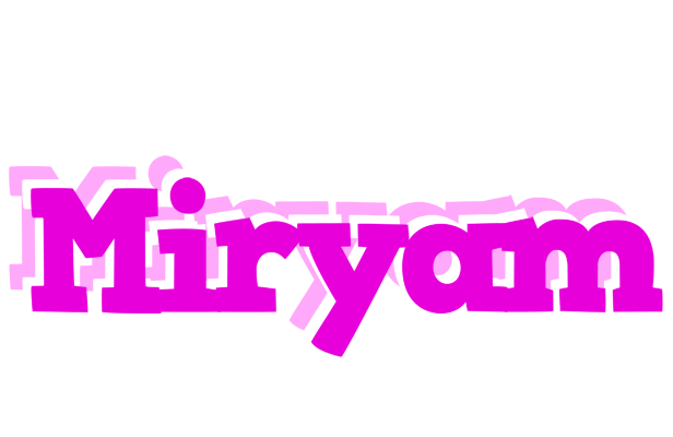 Miryam rumba logo