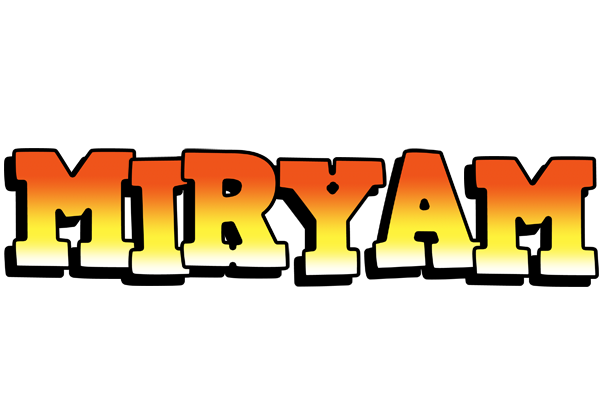 Miryam sunset logo
