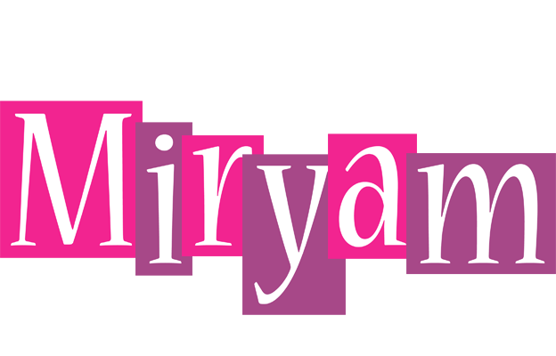 Miryam whine logo
