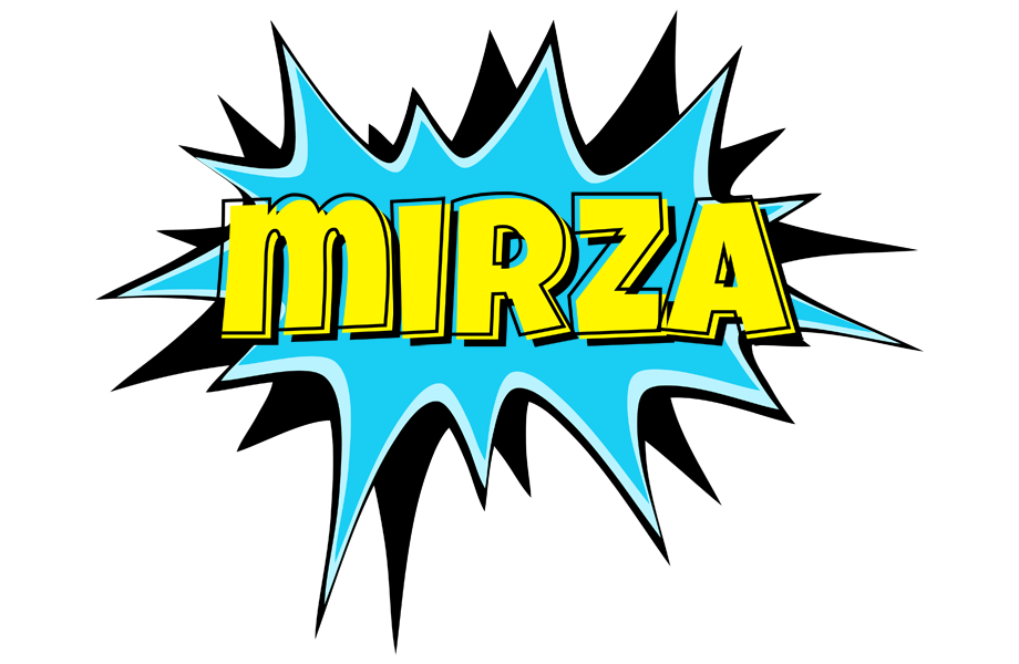 Mirza amazing logo