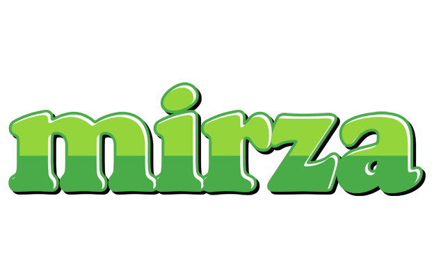 Mirza apple logo