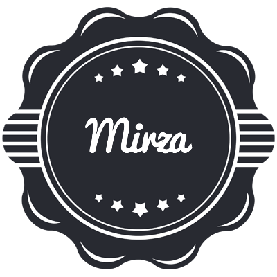 Mirza badge logo