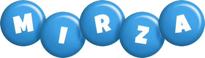 Mirza candy-blue logo