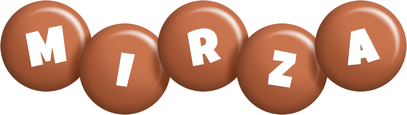 Mirza candy-brown logo