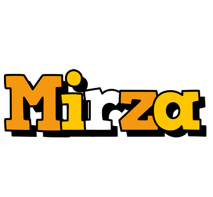 Mirza cartoon logo