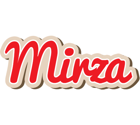 Mirza chocolate logo