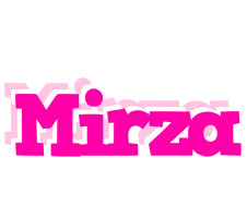 Mirza dancing logo