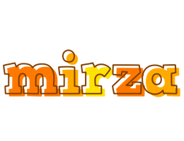 Mirza desert logo