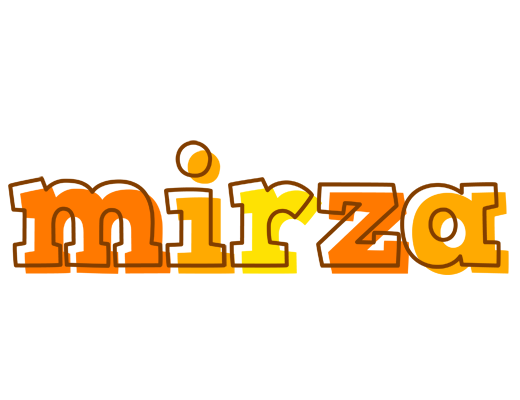 Mirza desert logo