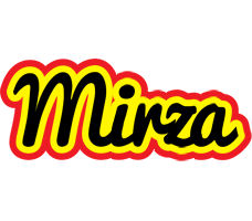 Mirza flaming logo