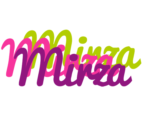 Mirza flowers logo