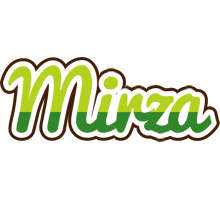 Mirza golfing logo