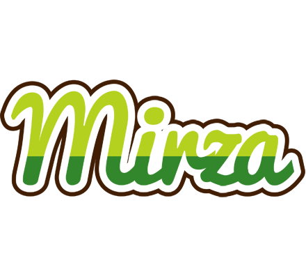 Mirza golfing logo