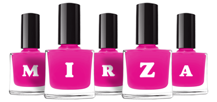 Mirza nails logo