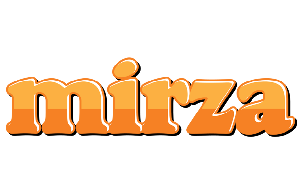 Mirza orange logo