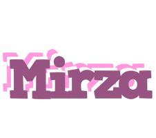 Mirza relaxing logo