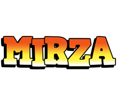 Mirza sunset logo