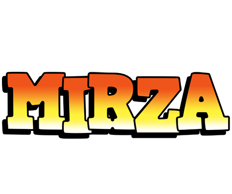 Mirza sunset logo