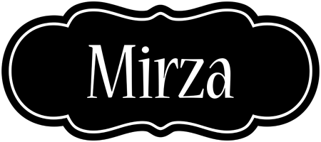 Mirza welcome logo