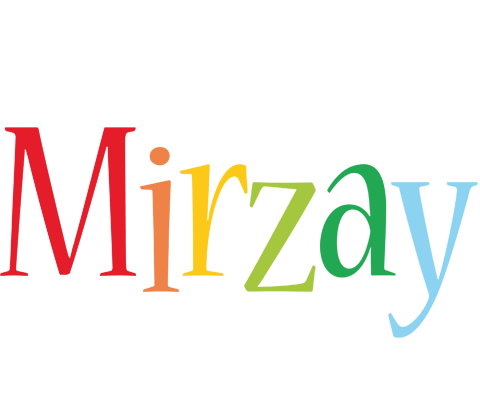 Mirzay birthday logo