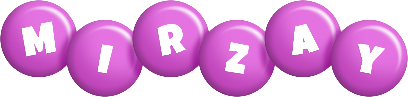 Mirzay candy-purple logo