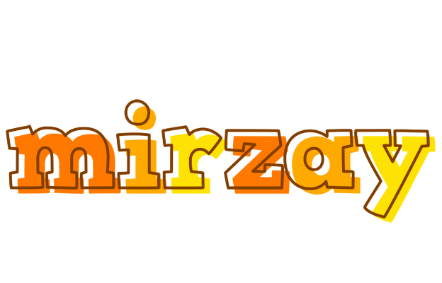 Mirzay desert logo