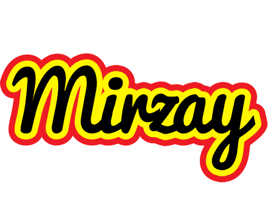 Mirzay flaming logo