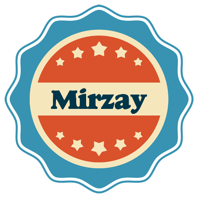Mirzay labels logo