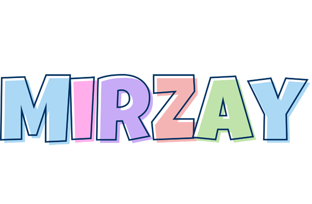 Mirzay pastel logo
