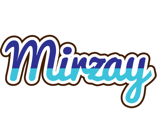 Mirzay raining logo