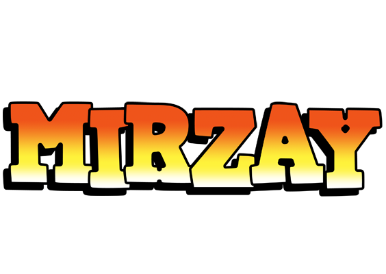 Mirzay sunset logo