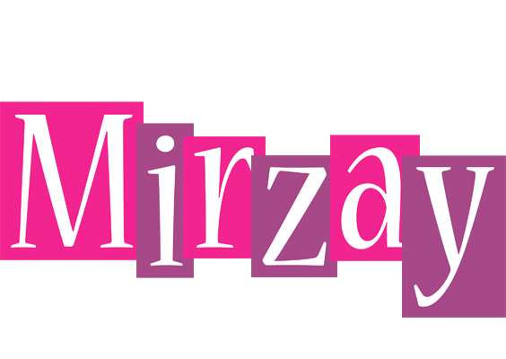 Mirzay whine logo