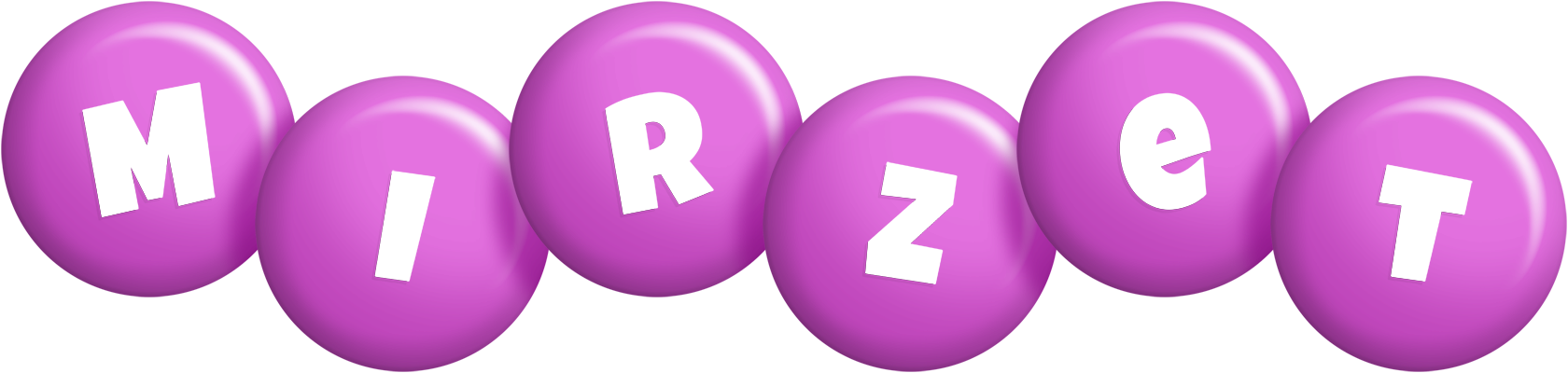 Mirzet candy-purple logo