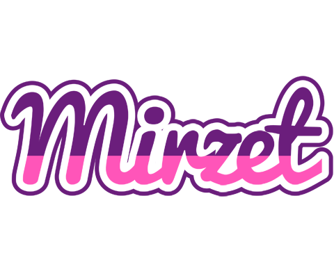 Mirzet cheerful logo