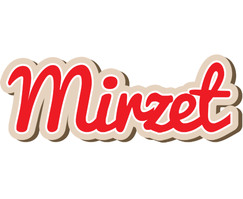 Mirzet chocolate logo