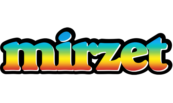 Mirzet color logo