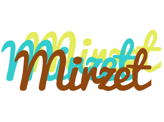 Mirzet cupcake logo