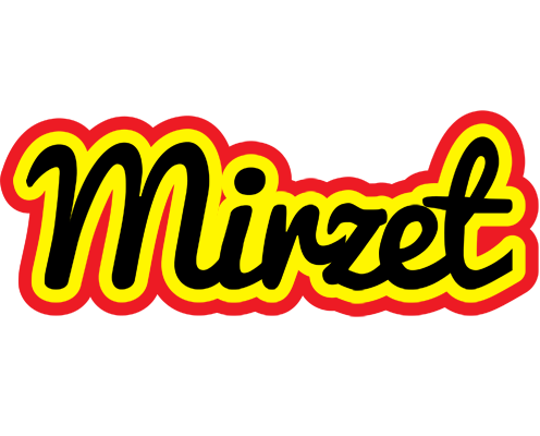 Mirzet flaming logo