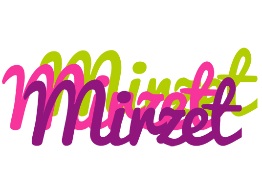Mirzet flowers logo