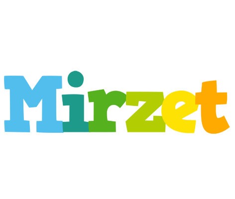 Mirzet rainbows logo